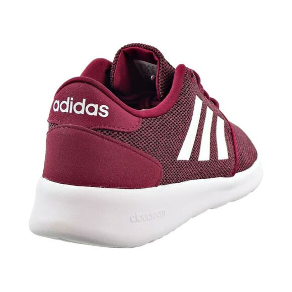 Adidas Cloudfoam QT Racer Running Women's Shoes - Maroon/White - Picture 3 of 16